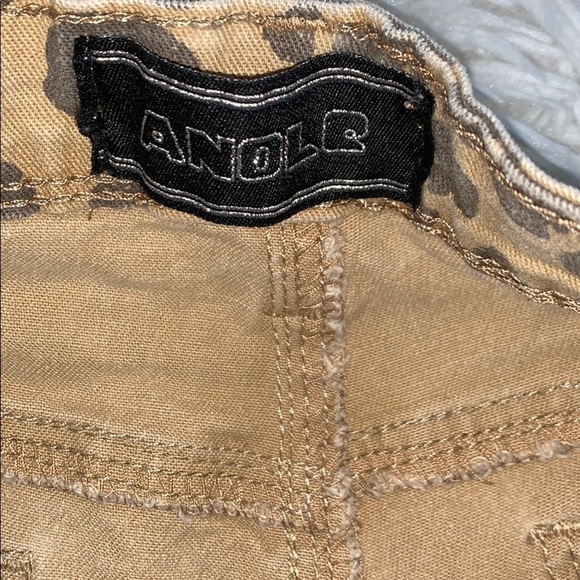 Anole stretchy leopard print jeans - Picture 5 of 5